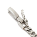 喜平 KIHEI PT850 15cm 9.9g 2面 シングル プラチナシルバー Pt850 ブレスレット ※ショッピングローン対応していません