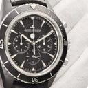腕時計 ジャガールクルト JAEGER LECOULTRE ディープシー ヴィンテージ クロノグラフ サーメット Q208A57J 136.A.C8 自動巻き メンズ ブラック