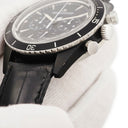 腕時計 ジャガールクルト JAEGER LECOULTRE ディープシー ヴィンテージ クロノグラフ サーメット Q208A57J 136.A.C8 自動巻き メンズ ブラック