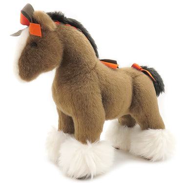 エルメス HERMES エルミー PPM ナチュラル アクリル レザー ぬいぐるみ 馬 ポニー