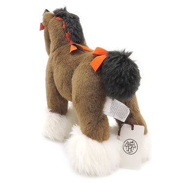 エルメス HERMES エルミー PPM ナチュラル アクリル レザー ぬいぐるみ 馬 ポニー