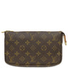 ルイヴィトン LOUIS VUITTON ポシェット アクセソワール M40712 モノグラム モノグラムキャンバス アクセサリーポーチ ゴールド金具 茶 ハンドバッグ