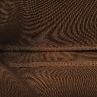 ルイヴィトン LOUIS VUITTON ポシェット アクセソワール M40712 モノグラム モノグラムキャンバス アクセサリーポーチ ゴールド金具 茶 ハンドバッグ