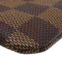 ルイヴィトン LOUIS VUITTON カードキーケース ポシェット クレ N62658 ダミエエベヌ ダミエキャンバス コインケース ゴールド金具 小銭入れ 茶 キーチェーン付き