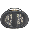 クリスチャン・ディオール Christian Dior オーバル カメラバッグ S2201UTZQ ネイビー レザー オブリークジャカード 2WAYバッグ ゴールド金具 CD Signature オブリーク 紺