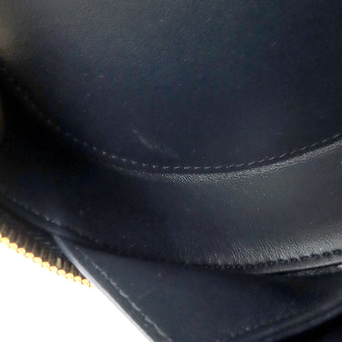 クリスチャン・ディオール Christian Dior オーバル カメラバッグ S2201UTZQ ネイビー レザー オブリークジャカード 2WAYバッグ ゴールド金具 CD Signature オブリーク 紺