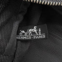 エルメス HERMES エールライントート MM グレー キャンバス トートバッグ シルバー金具 鍵・カデナ欠品