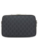 グッチ GUCCI GG ブラック スモール 792456 ブラック GGスプリームキャンバス ショルダーバッグ シルバー金具 黒 青 赤 ウェブストライプ