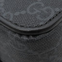 グッチ GUCCI GG ブラック スモール 792456 ブラック GGスプリームキャンバス ショルダーバッグ シルバー金具 黒 青 赤 ウェブストライプ