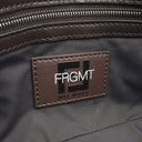 フェンディ FENDI ズッカ バゲット フォールダブル 8BH418 ブラウン キャンバス ショルダーバッグ シルバー金具 茶 フラグメントコラボ ハンドバッグ トート