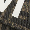 フェンディ FENDI ズッカ バゲット フォールダブル 8BH418 ブラウン キャンバス ショルダーバッグ シルバー金具 茶 フラグメントコラボ ハンドバッグ トート