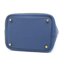 エルメス HERMES ピコタンロックPM ブルータイ トリヨンクレマンス ハンドバッグ ゴールド金具 新品 未使用 青