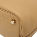 エルメス HERMES ピコタンロックPM ビスキュイ トリヨンクレマンス ハンドバッグ ゴールド金具 新品 未使用 茶