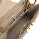 ルイヴィトン LOUIS VUITTON カプシーヌMM ベージュ トリヨンレザー 2WAYバッグ ゴールド金具 グレージュ ハンドバッグ ショルダーバッグ スタッズ
