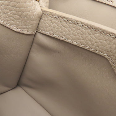 ルイヴィトン LOUIS VUITTON カプシーヌMM ベージュ トリヨンレザー 2WAYバッグ ゴールド金具 グレージュ ハンドバッグ ショルダーバッグ スタッズ