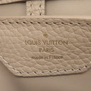ルイヴィトン LOUIS VUITTON カプシーヌMM ベージュ トリヨンレザー 2WAYバッグ ゴールド金具 グレージュ ハンドバッグ ショルダーバッグ スタッズ