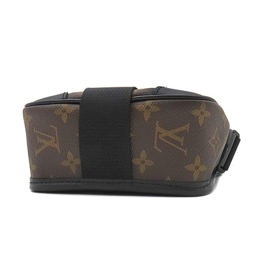 ルイヴィトン LOUIS VUITTON アーチー メッセンジャー M46442 モノグラムマカサー モノグラムマカサー ショルダーバッグ ブラック金具 茶
