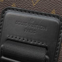 ルイヴィトン LOUIS VUITTON アーチー メッセンジャー M46442 モノグラムマカサー モノグラムマカサー ショルダーバッグ ブラック金具 茶