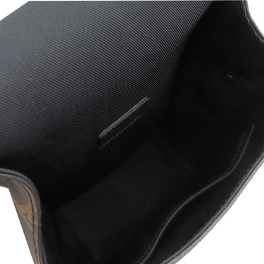 ルイヴィトン LOUIS VUITTON アーチー メッセンジャー M46442 モノグラムマカサー モノグラムマカサー ショルダーバッグ ブラック金具 茶