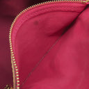 ルイヴィトン LOUIS VUITTON スピーディ30 M41989 モノグラムベイ モノグラムキャンバス ハンドバッグ ゴールド金具 茶 ピンク ボストン チェーン柄 鍵・パドロック欠品