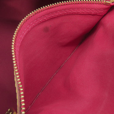 ルイヴィトン LOUIS VUITTON スピーディ30 M41989 モノグラムベイ モノグラムキャンバス ハンドバッグ ゴールド金具 茶 ピンク ボストン チェーン柄 鍵・パドロック欠品