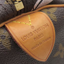 ルイヴィトン LOUIS VUITTON スピーディ30 M41989 モノグラムベイ モノグラムキャンバス ハンドバッグ ゴールド金具 茶 ピンク ボストン チェーン柄 鍵・パドロック欠品