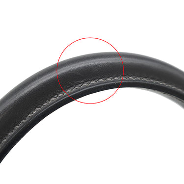 エルメス HERMES ケリー28 外縫い グラファイト ボックスカーフ 2WAYバッグ シルバー金具 灰色