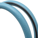 エルメス HERMES バーキン35 ブルージーン トゴ ハンドバッグ シルバー金具 青