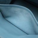 エルメス HERMES バーキン35 ブルージーン トゴ ハンドバッグ シルバー金具 青