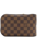 ルイヴィトン LOUIS VUITTON ジェロニモス N51994 ダミエ ダミエキャンバス ボディバッグ ゴールド金具 茶 ウエストバッグ