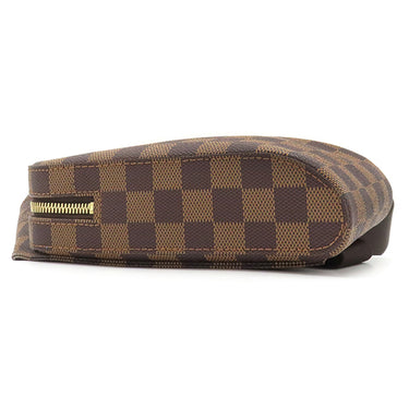 ルイヴィトン LOUIS VUITTON ジェロニモス N51994 ダミエ ダミエキャンバス ボディバッグ ゴールド金具 茶 ウエストバッグ