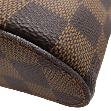 ルイヴィトン LOUIS VUITTON ジェロニモス N51994 ダミエ ダミエキャンバス ボディバッグ ゴールド金具 茶 ウエストバッグ