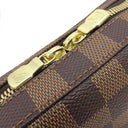 ルイヴィトン LOUIS VUITTON ジェロニモス N51994 ダミエ ダミエキャンバス ボディバッグ ゴールド金具 茶 ウエストバッグ