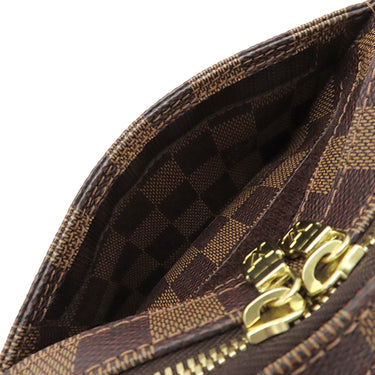 ルイヴィトン LOUIS VUITTON ジェロニモス N51994 ダミエ ダミエキャンバス ボディバッグ ゴールド金具 茶 ウエストバッグ