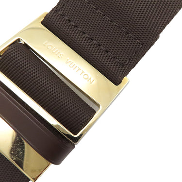 ルイヴィトン LOUIS VUITTON ジェロニモス N51994 ダミエ ダミエキャンバス ボディバッグ ゴールド金具 茶 ウエストバッグ