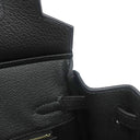 エルメス HERMES バーキン25 ブラック トゴ ハンドバッグ マットゴールド金具 新品 未使用 黒