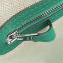 エルメス HERMES ガーデンパーティーPM ヴェールジェイド ヴォーエプソン トートバッグ シルバー金具 緑