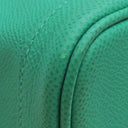 エルメス HERMES ガーデンパーティーPM ヴェールジェイド ヴォーエプソン トートバッグ シルバー金具 緑