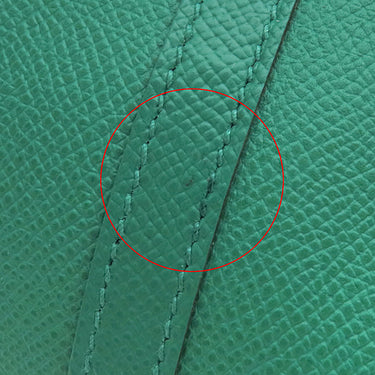 エルメス HERMES ガーデンパーティーPM ヴェールジェイド ヴォーエプソン トートバッグ シルバー金具 緑