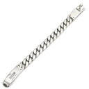 エルメス HERMES ケリー グルメット シルバー シルバー925 SH ブレスレット AG925 チェーン