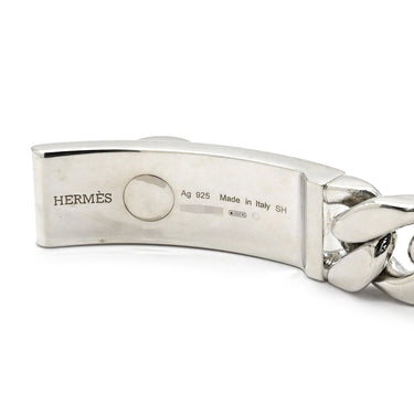 エルメス HERMES ケリー グルメット シルバー シルバー925 SH ブレスレット AG925 チェーン