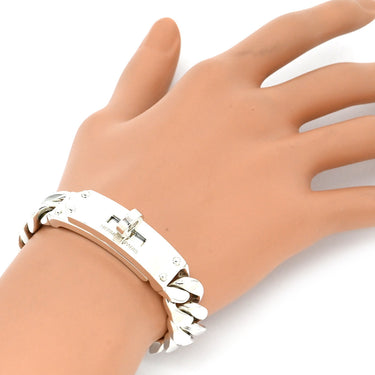 エルメス HERMES ケリー グルメット シルバー シルバー925 SH ブレスレット AG925 チェーン