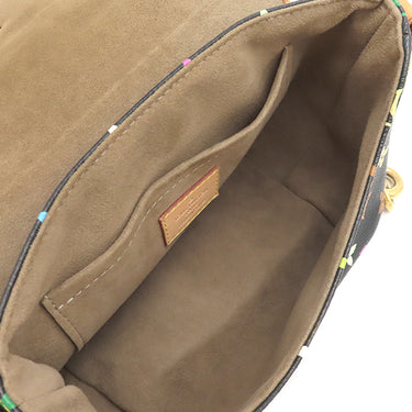 ルイヴィトン LOUIS VUITTON パティ M40306 ノワール モノグラムマルチカラー ショルダーバッグ ゴールド金具 黒 肩掛け