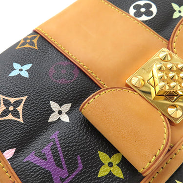 ルイヴィトン LOUIS VUITTON パティ M40306 ノワール モノグラムマルチカラー ショルダーバッグ ゴールド金具 黒 肩掛け