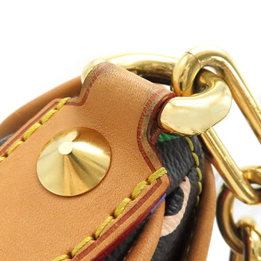 ルイヴィトン LOUIS VUITTON パティ M40306 ノワール モノグラムマルチカラー ショルダーバッグ ゴールド金具 黒 肩掛け