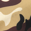 プラダ PRADA カモフラージュ柄 ショルダー 2VL028 SABBIA ナイロン レザー 2WAYバッグ シルバー金具 ベージュ 茶 黒 TESSUTO CAMOUFL ヒップバッグ