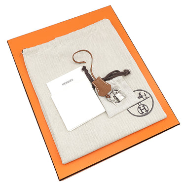 エルメス HERMES バーキン30 ゴールド トゴ ハンドバッグ シルバー金具 新品 未使用 茶