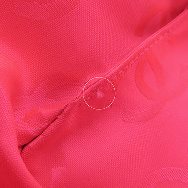 シャネル CHANEL カンボンライン ミディアム A25167 ブラック レザー エナメル トートバッグ シルバー金具 黒 ピンク キルティング ココマーク