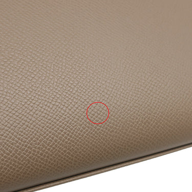 エルメス HERMES ケリー25 外縫い トリコロール エトゥープ×アルドワーズ×ブラック ヴォーエプソン 2WAYバッグ シルバー金具 グレージュ グレー 黒