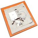 エルメス HERMES ケリー28 外縫い ニューホワイト×エクリュ トワルアッシュ スイフト 2WAYバッグ ナチュラル